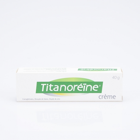 TITANOREINE crème 40g (carraghénates,dioxyde de titane, oyxde de zinc)