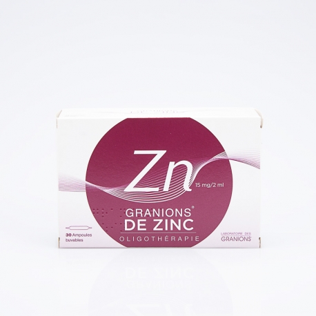 GRANIONS De Zinc (Gluconate de Zinc)