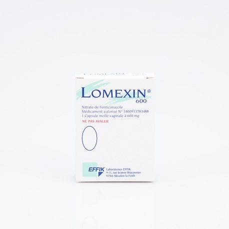 LOMEXIN 600mg ovule (Nitrate de Fenticonazole)