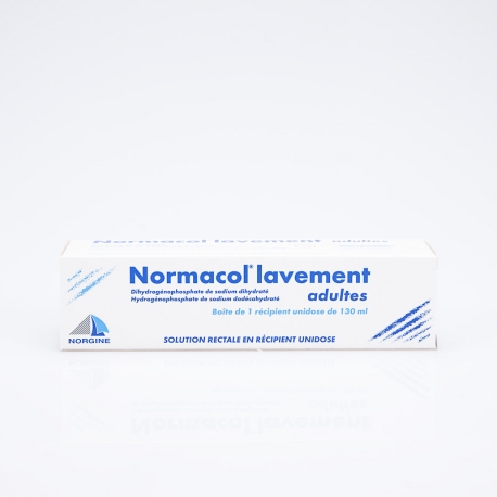 NORMACOL Lavement Adulte (Dihydrogénophosphate et Hydrogénophosphate de sodium)