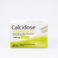 CALCIDOSE VIT D3 sachets (Carbonate de Calcium/Cholécalciferol)