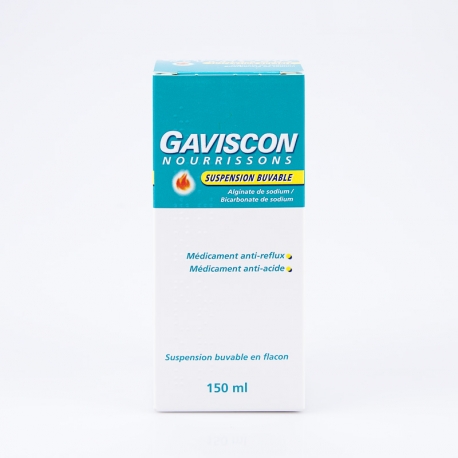GAVISCON Nourrisson susp buv (Alginate et Bicarbonate de sodium)