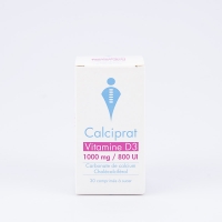 CALCIPRAT Vit D3 1000mg/800 UI (Calcium/Cholécalciférol)