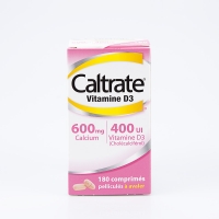 CALTRATE Vit D3 bte 180 (Calcium,Cholécalciférol)