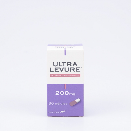 ULTRA-LEVURE 200mg 30 gél (Saccharomyces boulardii)
