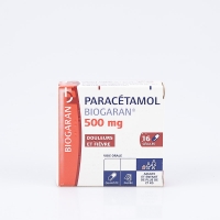 PARACETAMOL 500mg BGR bte 16 gél (Paracétamol)