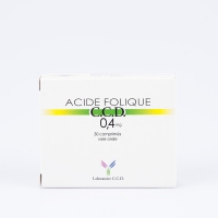 ACIDE FOLIQUE C.C.D 0,4mg (Acide folique)