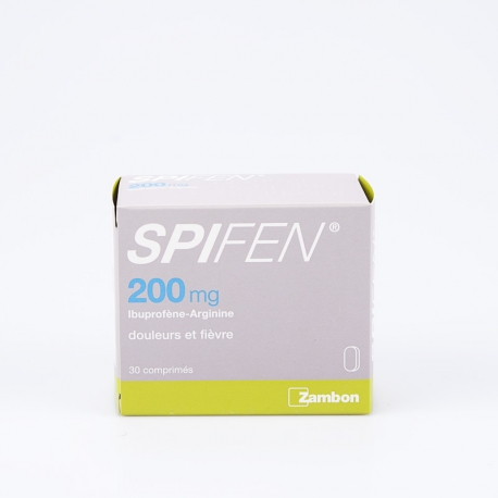 SPIFEN 200mg 30cp (Ibuprofène-Arginine)